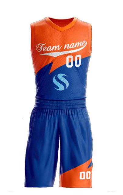 Customised Sublimation Basketball Uniform Quick Dry, Breathable Polyester Fabric With Custom Design  - view 6