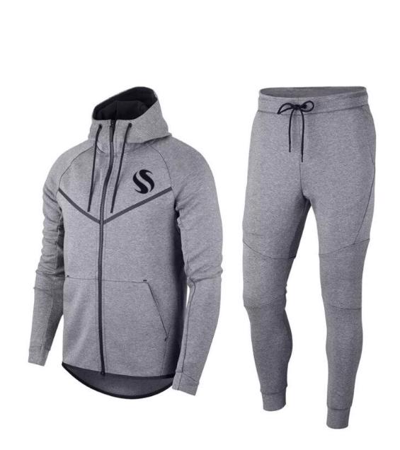 Customised Tracksuit 100% Cotton/Polyester with custom design and logo Unisex Tracksuit  - view 7