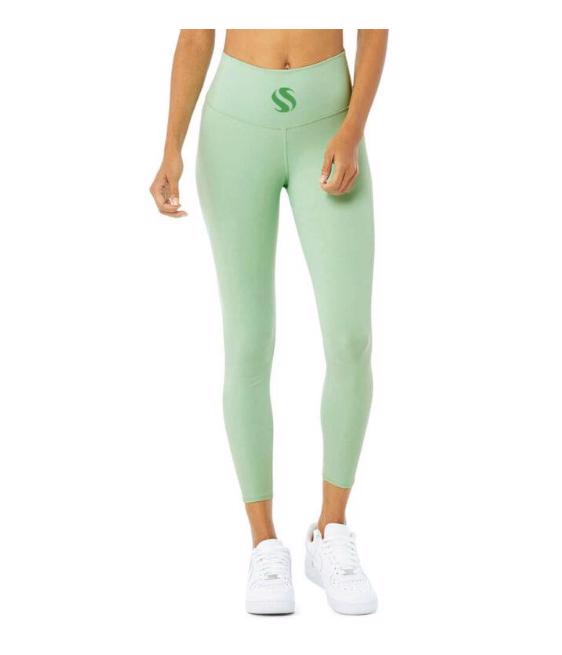 Customised female leggings stretch breathable fabric with custom design and logo Women top quality  - view 3