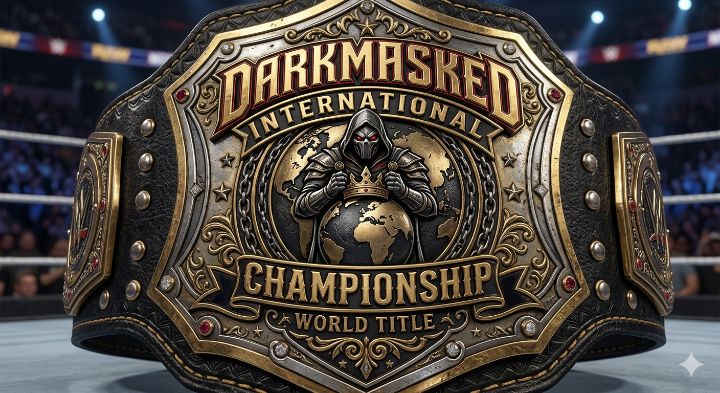 Customized Championship Wrestling Belt - view 4