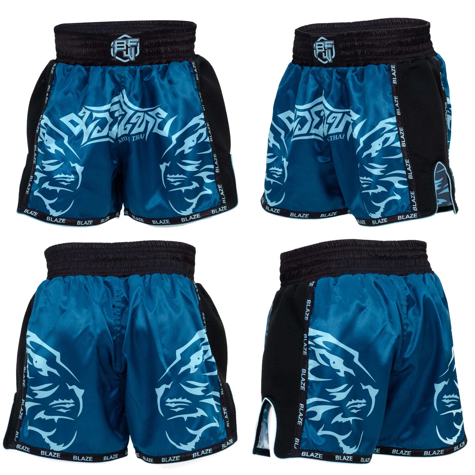 customize Sublimation Muay Thai Shorts Trunks Kick Martial Arts Training Gym Clothing boxing short - view 11