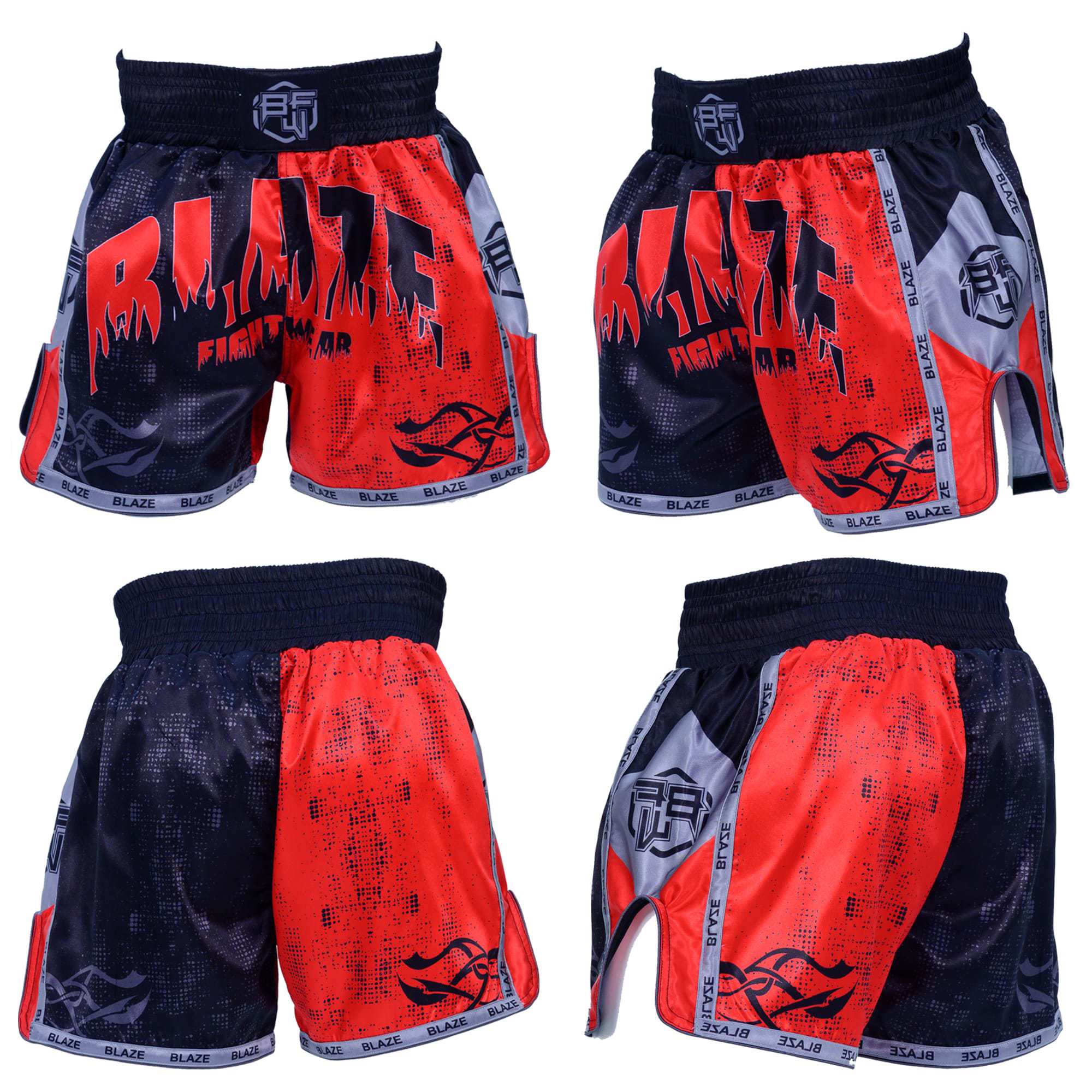 customize Sublimation Muay Thai Shorts Trunks Kick Martial Arts Training Gym Clothing boxing short - view 14