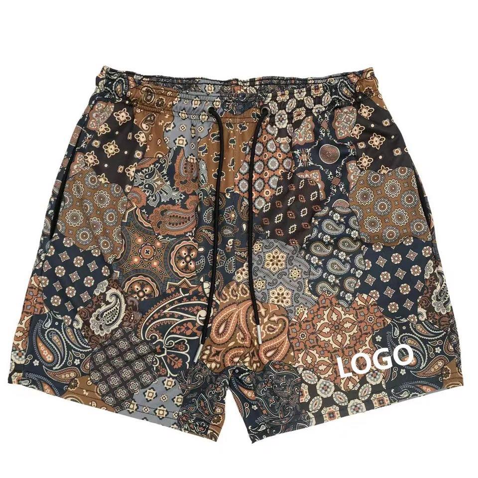 Summer Athletic Jogger Mesh Shorts Custom Beach Basketball Men's Shorts - view 5