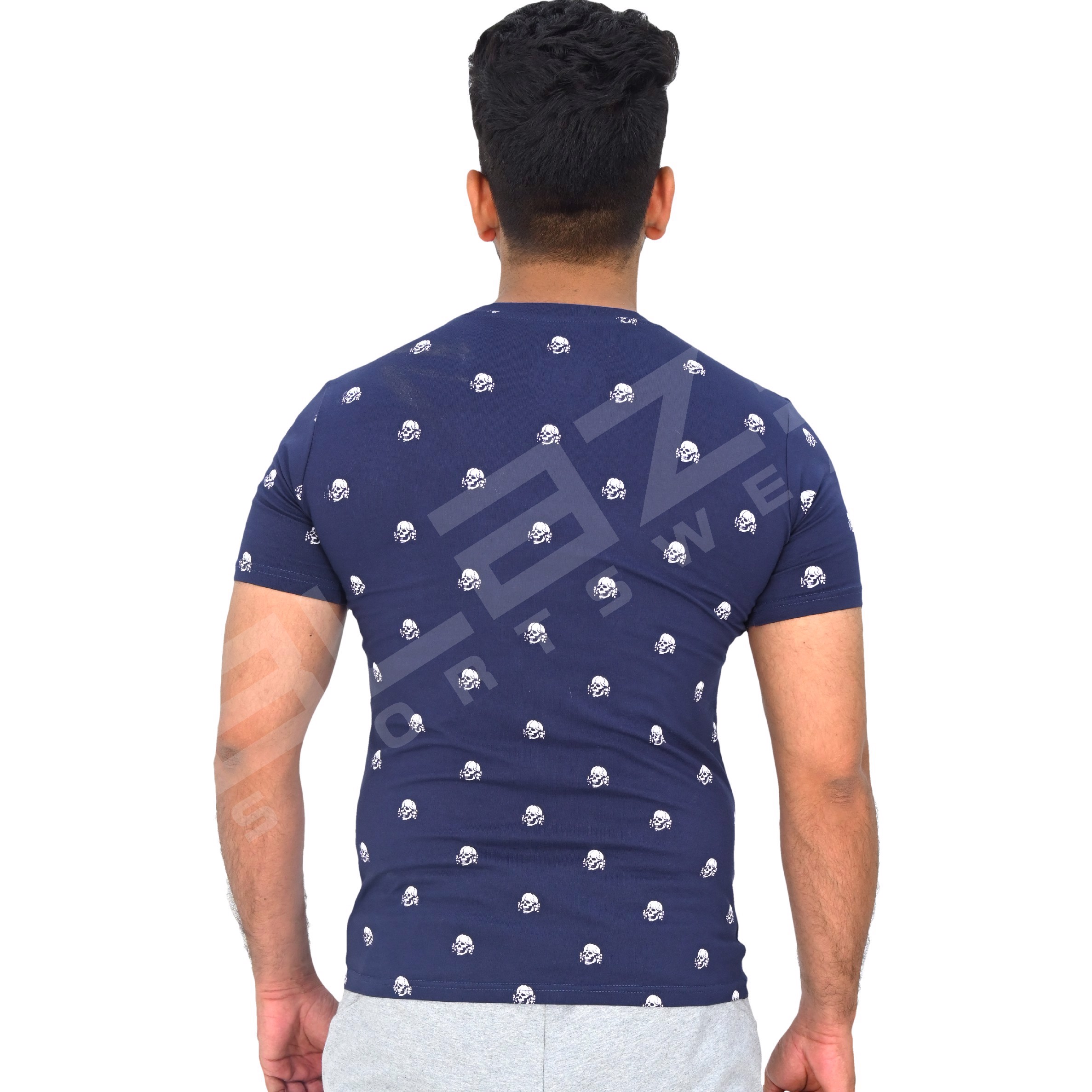 Customized Men's T-Shirt 100% Cotton SilkScreen Print Regular Fit Oversize Drop Shoulder Regular Cut - view 6