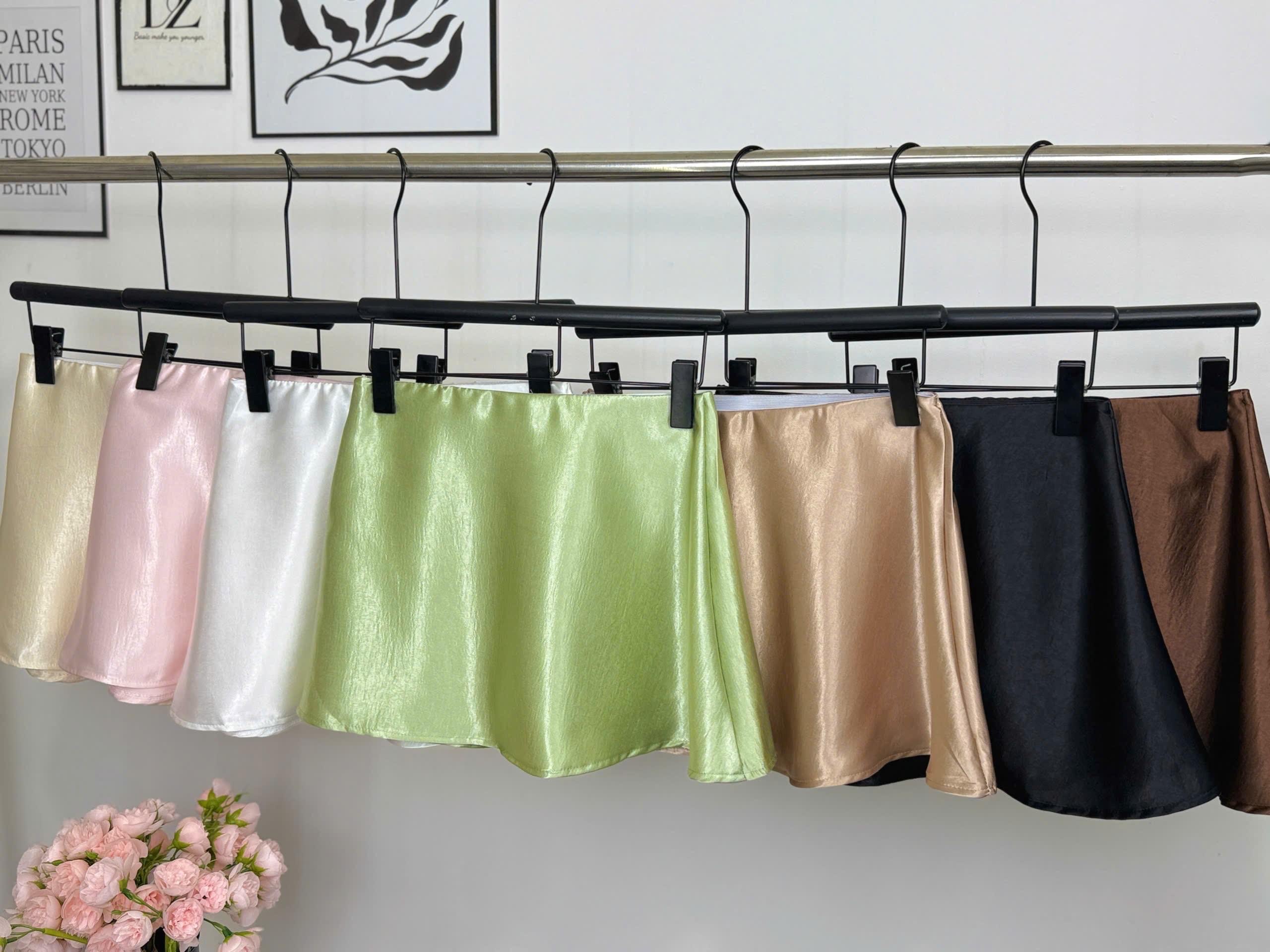 Satin Skirts 