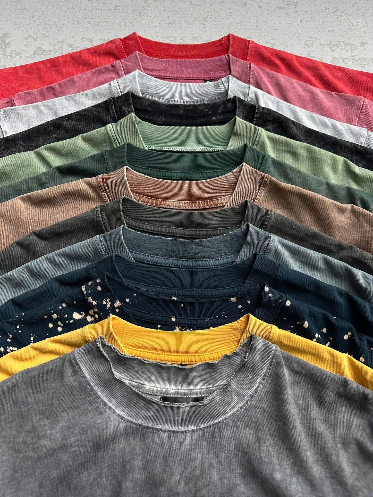 Assorted T-Shirts Washes