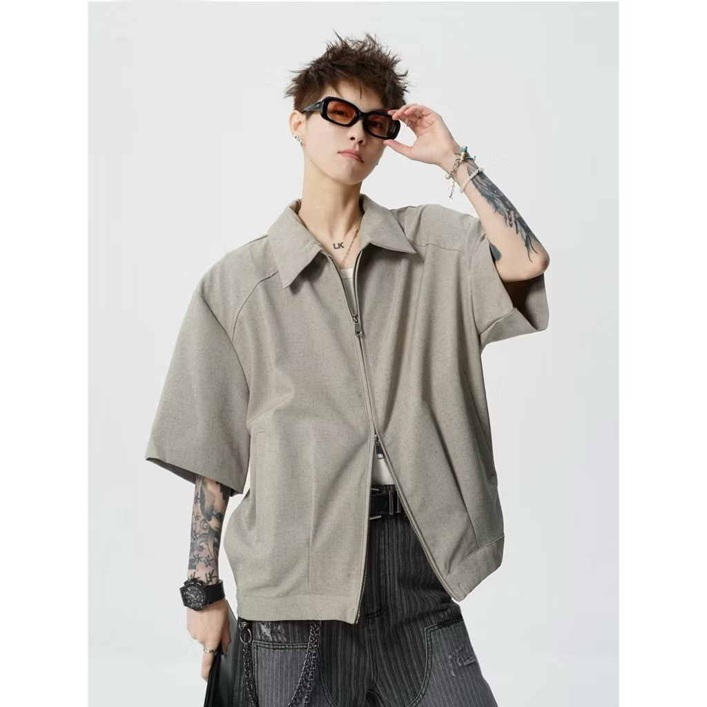 Casual Zip-Up Jacket