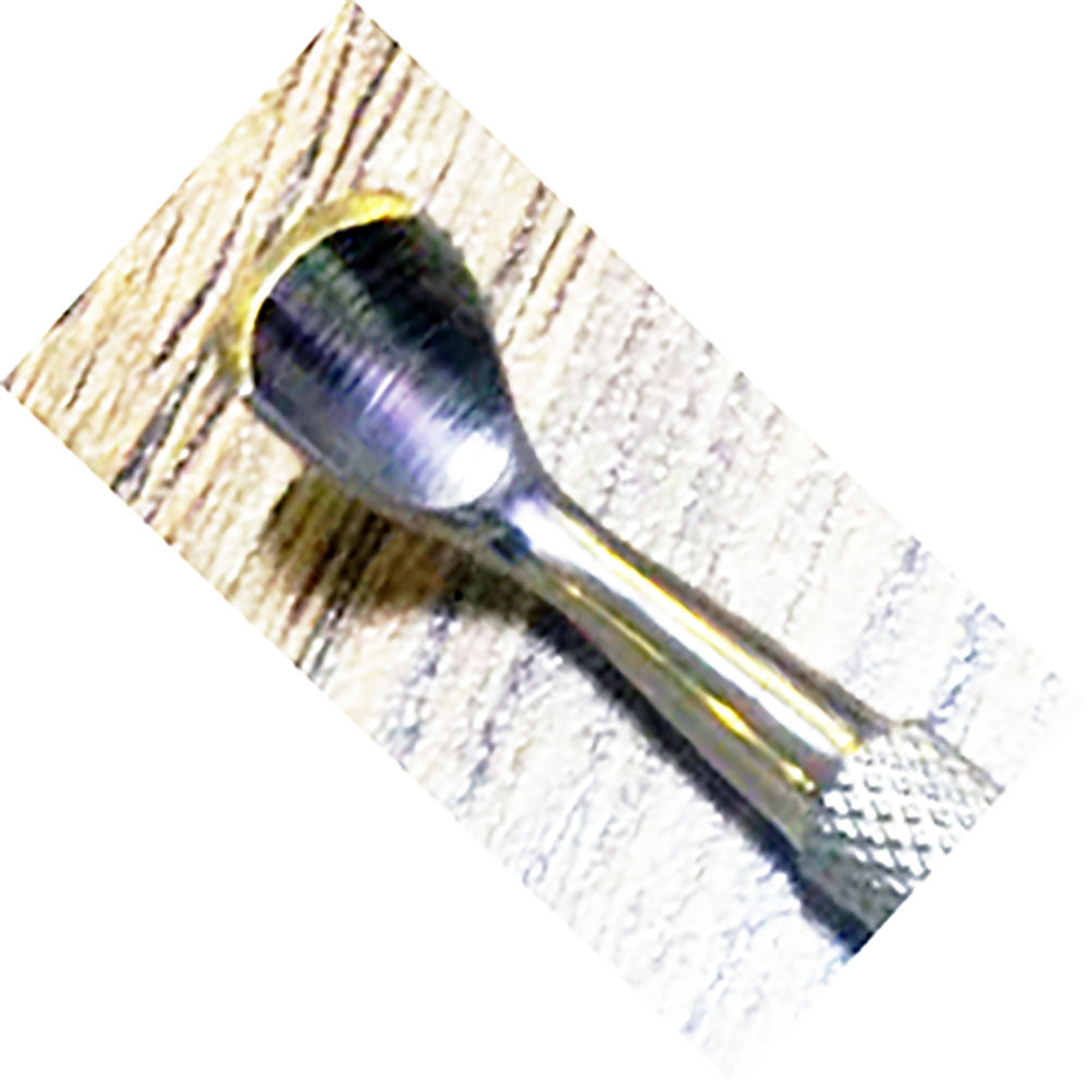 Ready to Ship wholesale High Quality Double-ended Nail Spoon Pusher Stainless Steel Manicure Tools - view 2