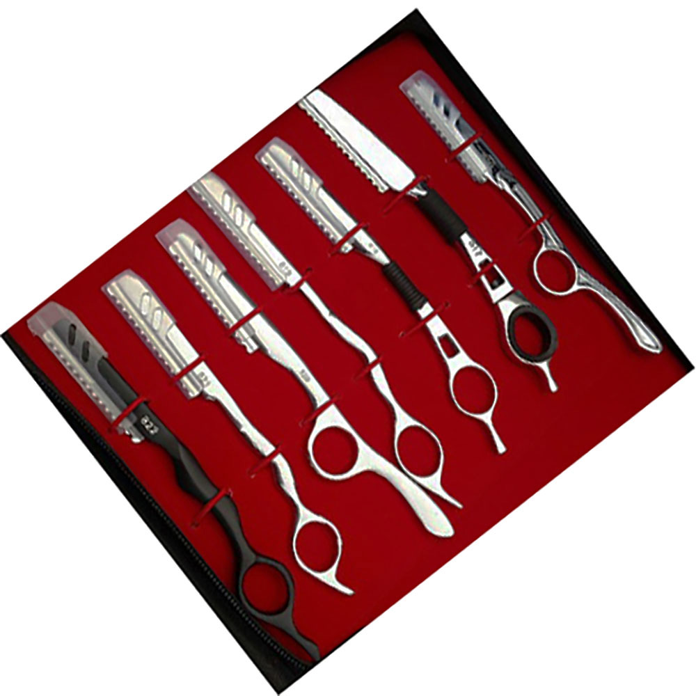 Professional Damascus Edge Barber Styling Razor Haircutting Styling Premium Stainless Steel Blades