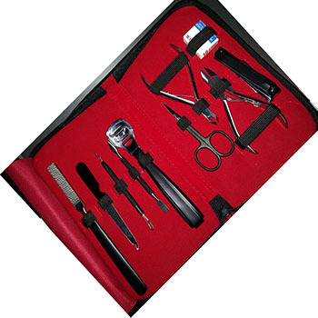 Manicure Set Nail Clippers Pedicure Kit 18 Pieces Stainless Steel Acrylic Nail Kits Nail Care Tools 