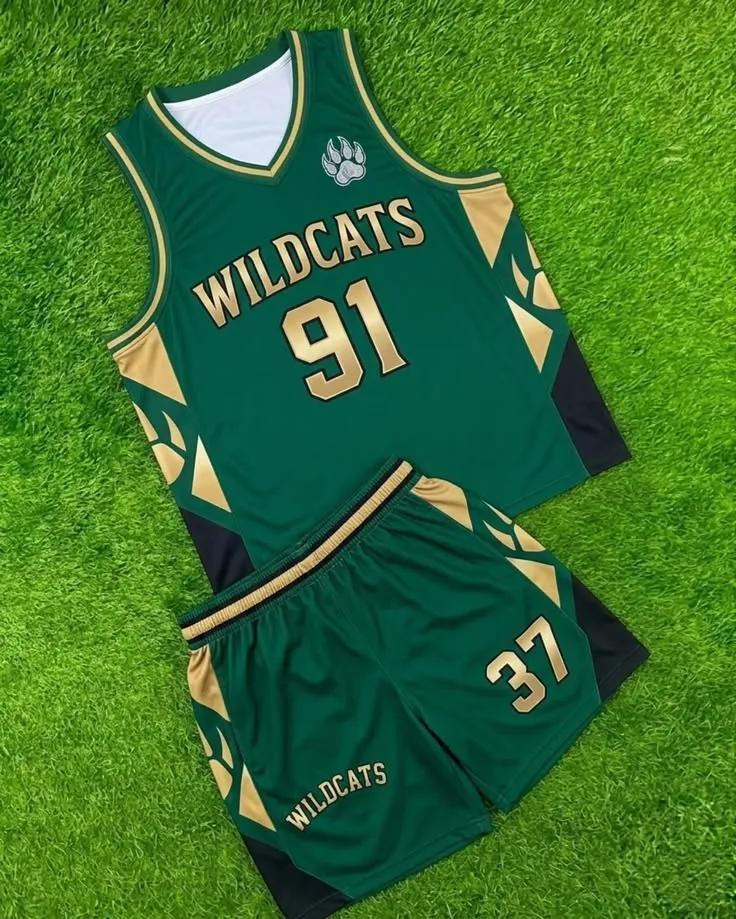 Basketball Jersey and Shorts Set