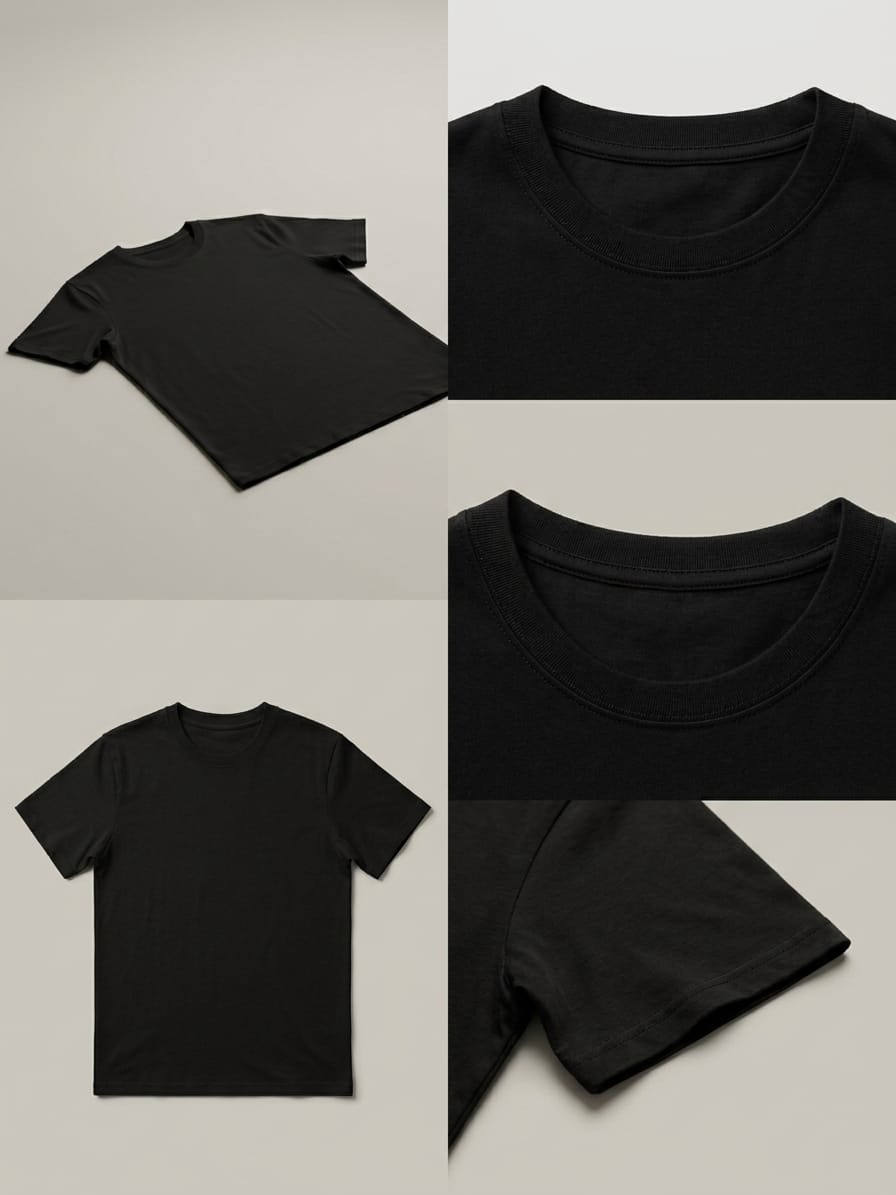 Basic Black T-Shirt - view 2