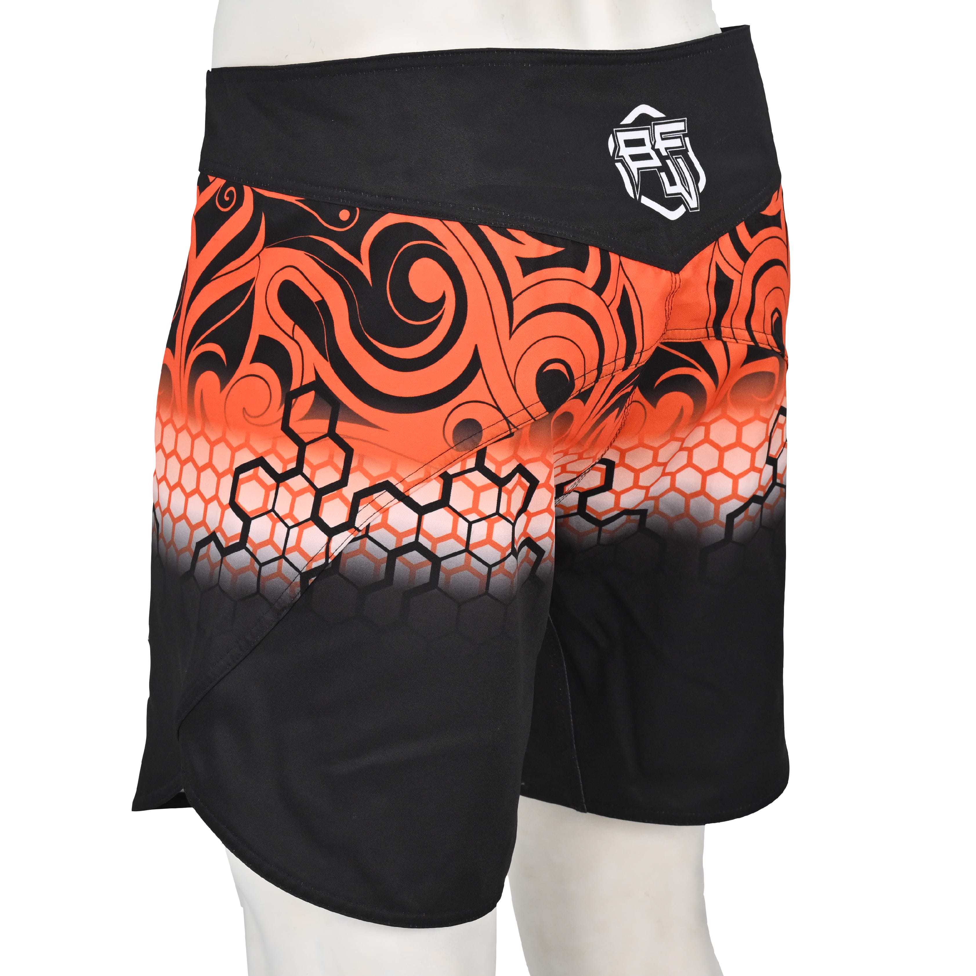 custom  compression short running bjj workout short training and athlete short - view 4