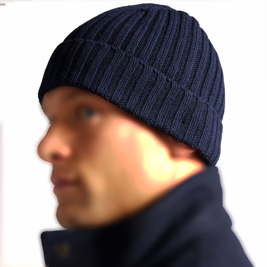 Knitted beanie hat for man Customized knit beanie hat for Women in 100% acrylic wool Knitted Beanie