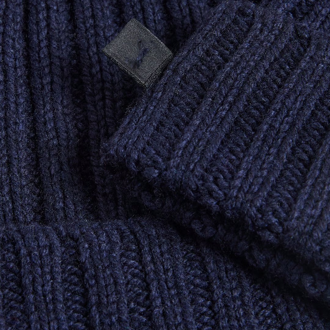 Knitted beanie hat for man Customized knit beanie hat for Women in 100% acrylic wool Knitted Beanie - view 3