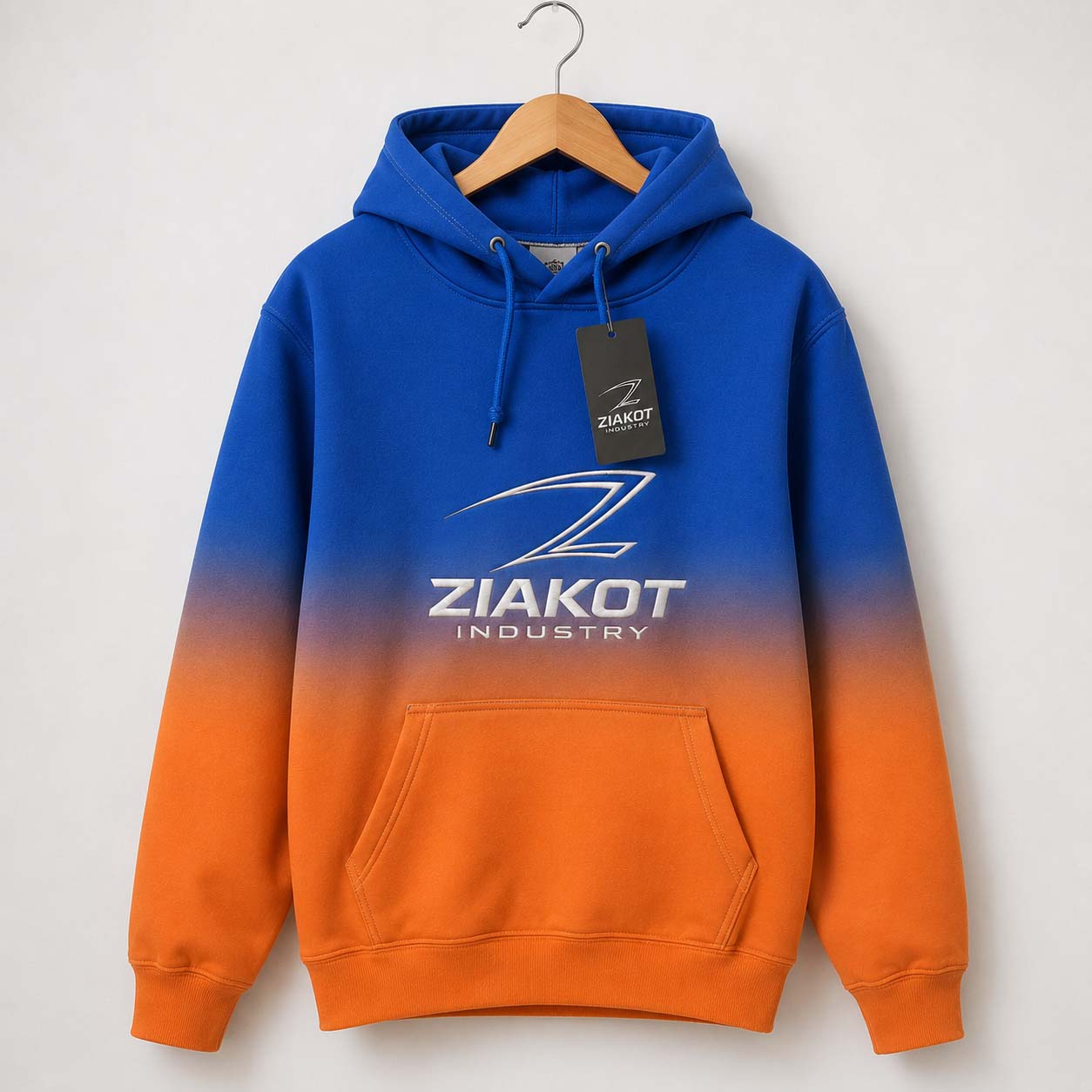 Hoodie Pakistan industry Custom Stitched Black Red-White Football Pullover Sweatshirt Hoodie Custom designs and private label manufacturing Premium fleece, cotton, polyester and blended fabrics Pullover and zip-up hoodie options - view 2