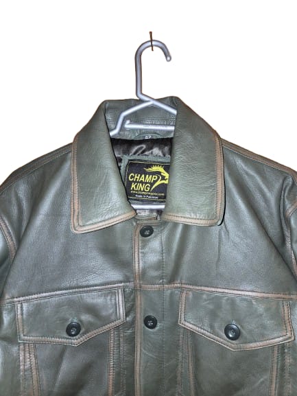  Men's Leather Jacket
