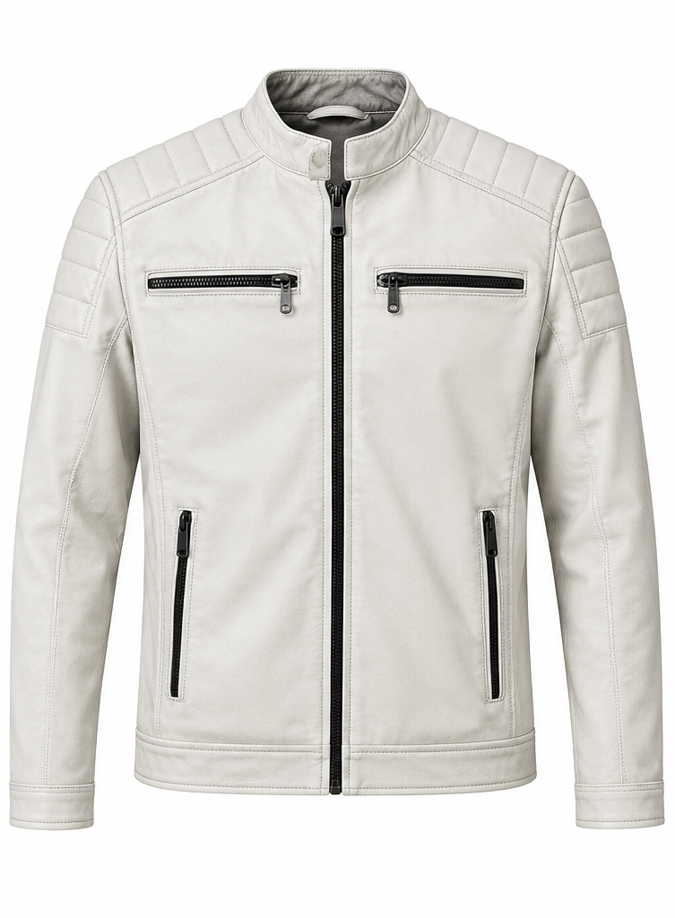 High Quality Leather Jacket For Men's - view 4