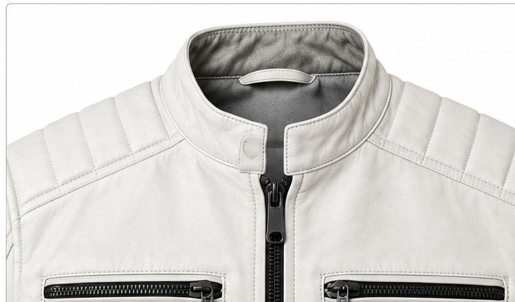 High Quality Leather Jacket For Men's - view 5