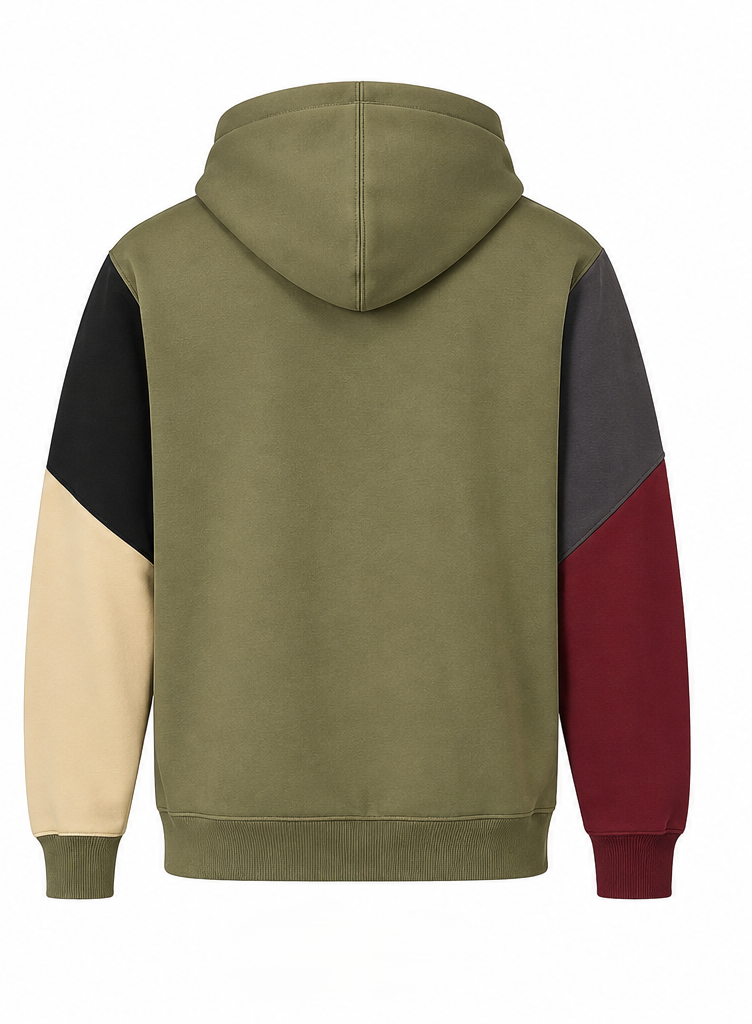 Men's Color Block Hoodie - view 2