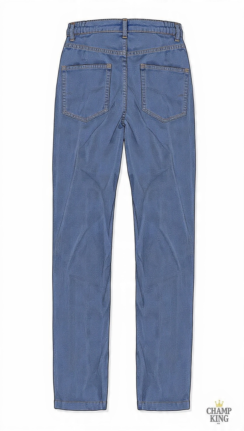 High Quality Denim Jogger Pants  - view 5