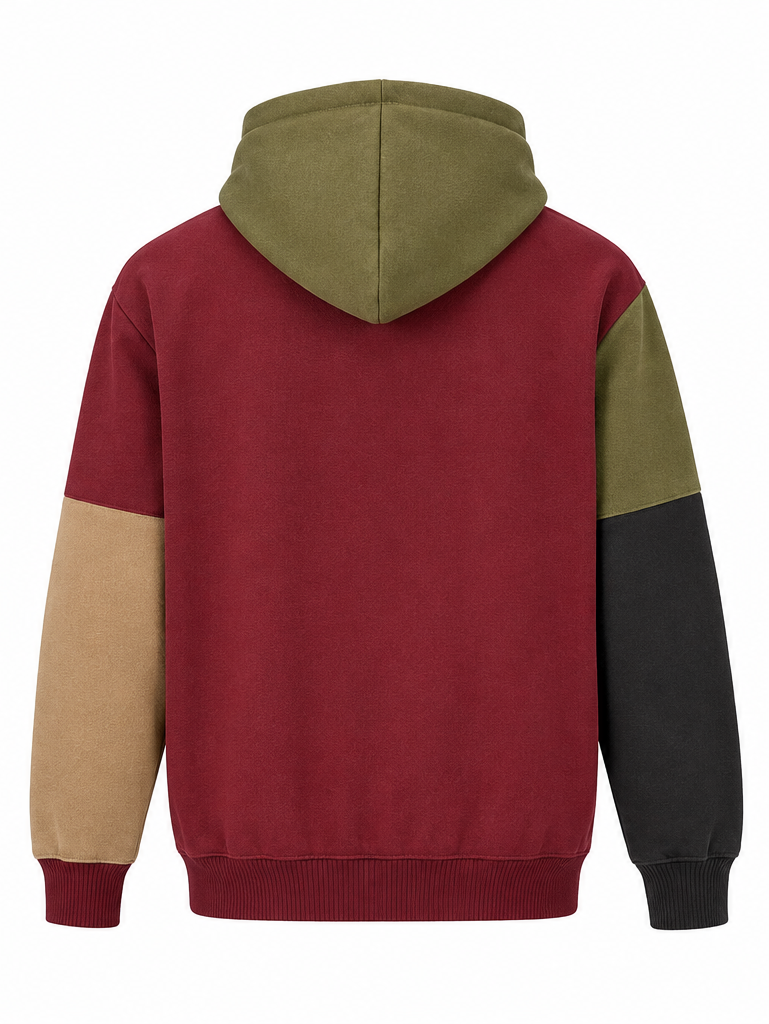 Premium Quality Men's Color Block Hoodie - view 3