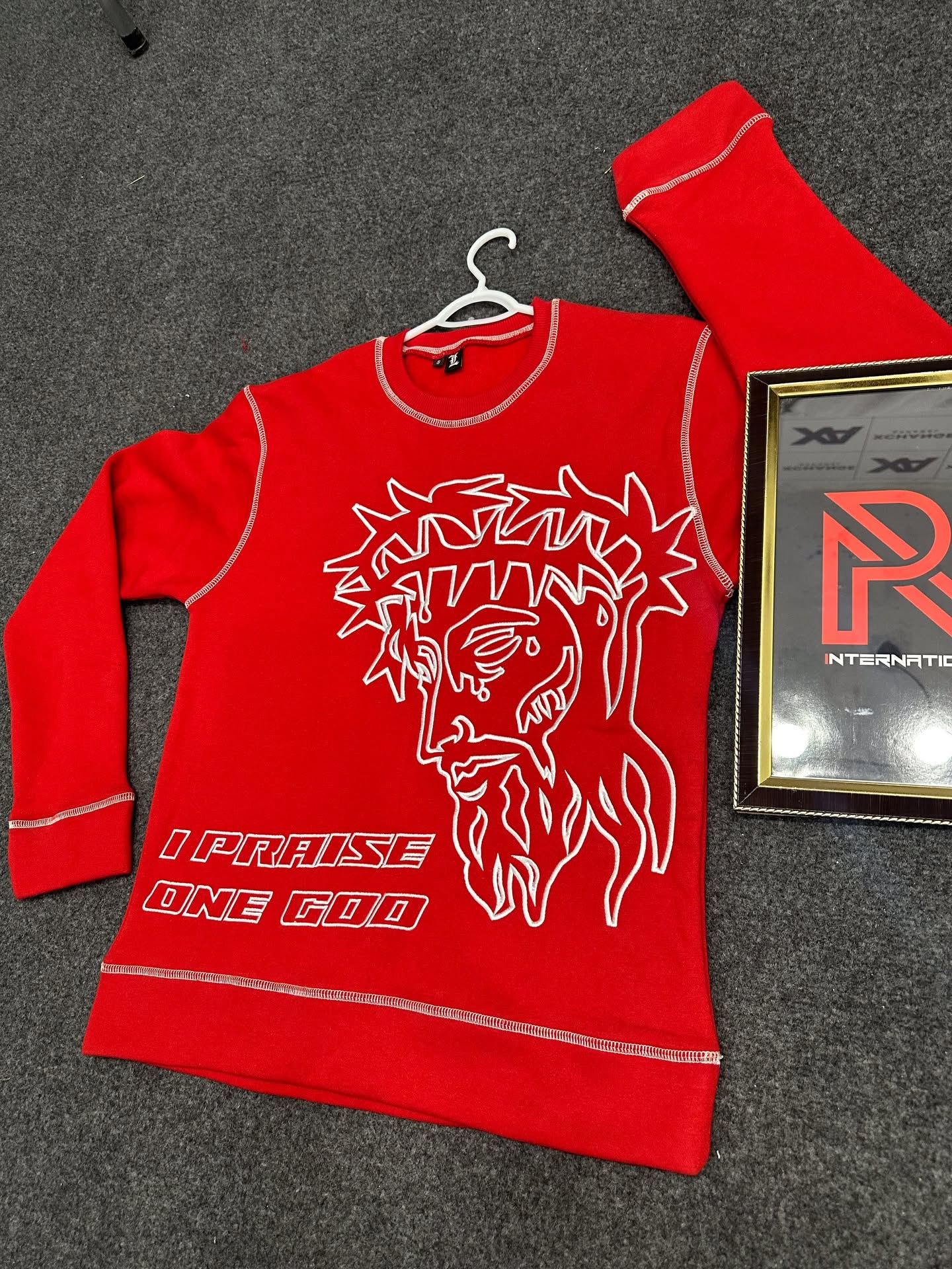 Red Graphic Sweatshirt - view 2