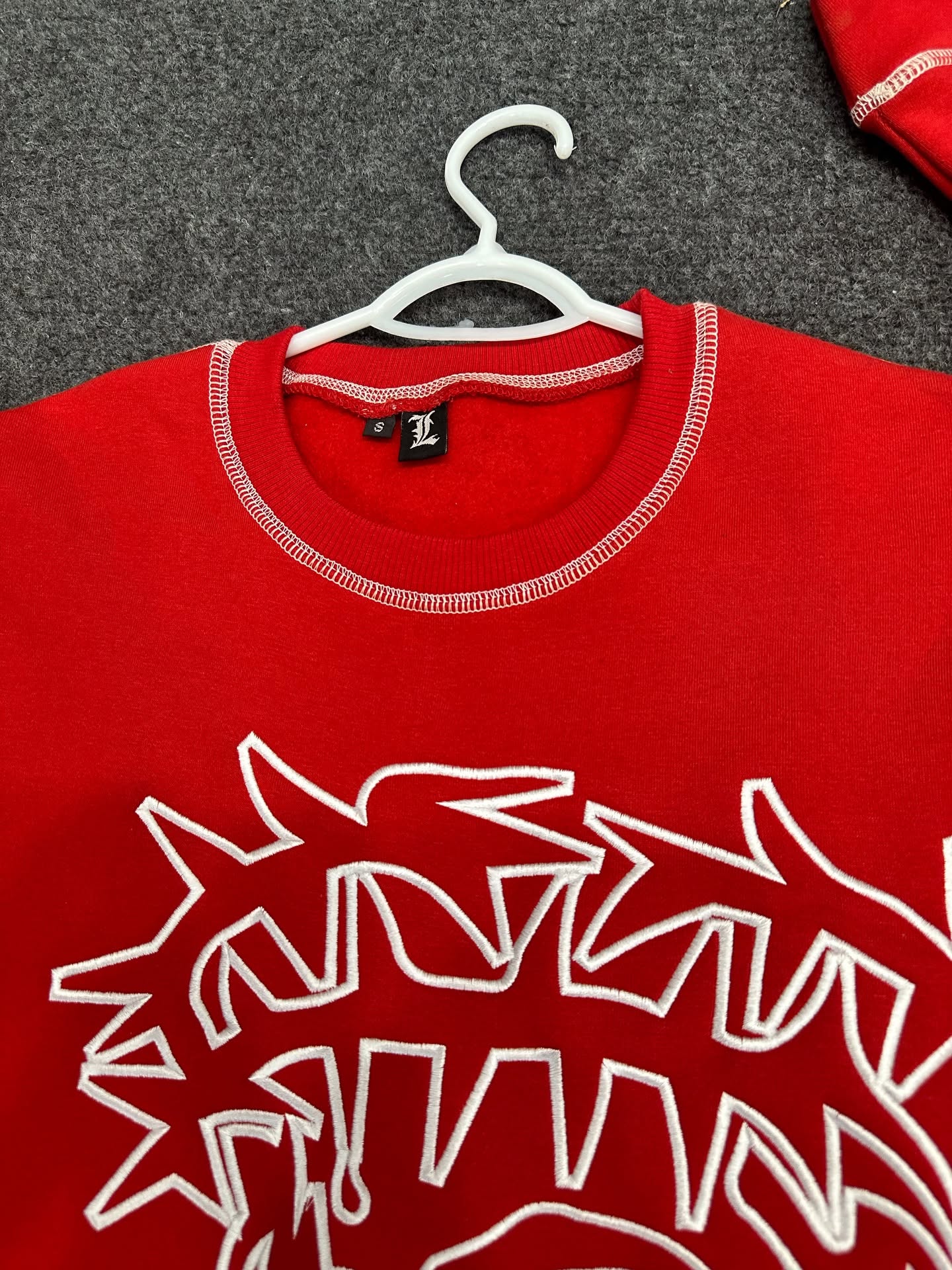Red Graphic Sweatshirt - view 3