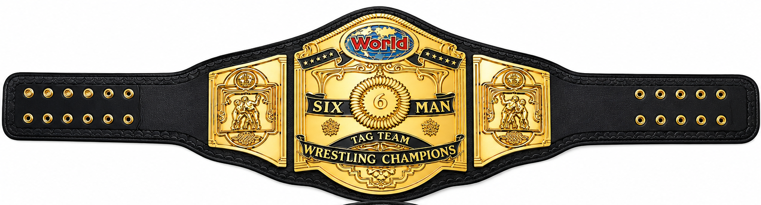 6 MM ZINC, CNC engraved Six Man Tag team Customized - view 4