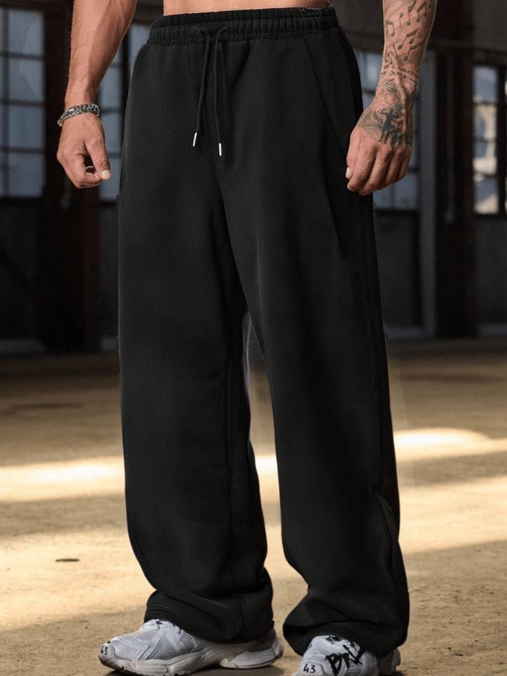 Men's Grey Sweatpants - view 3