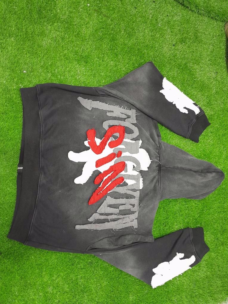 custom embroidered sublimation screen print hoodie sweatshirt zip up jacket kangaroo pocket - view 5