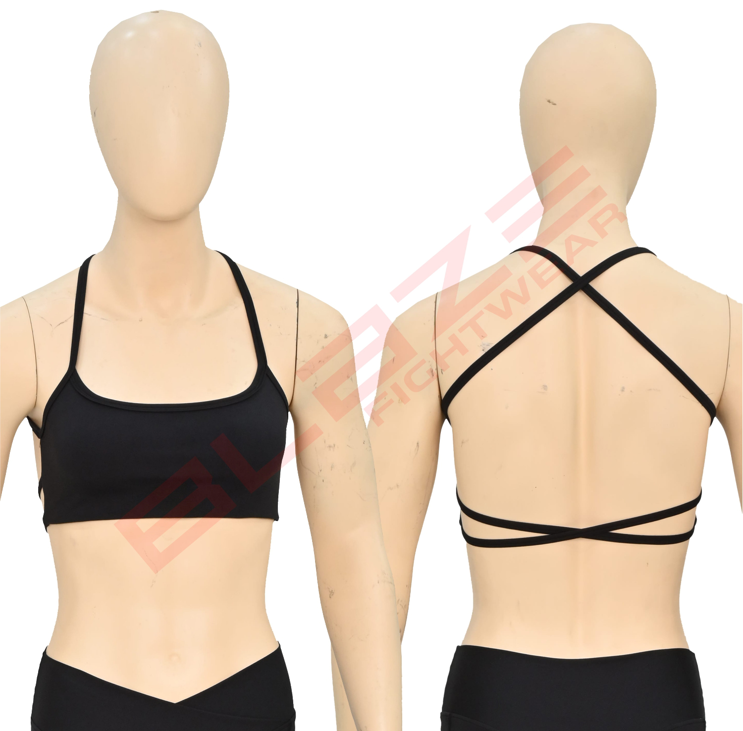 customized digital print sports bra workout fitness wear racerback sportsbra light weight breathable - view 5