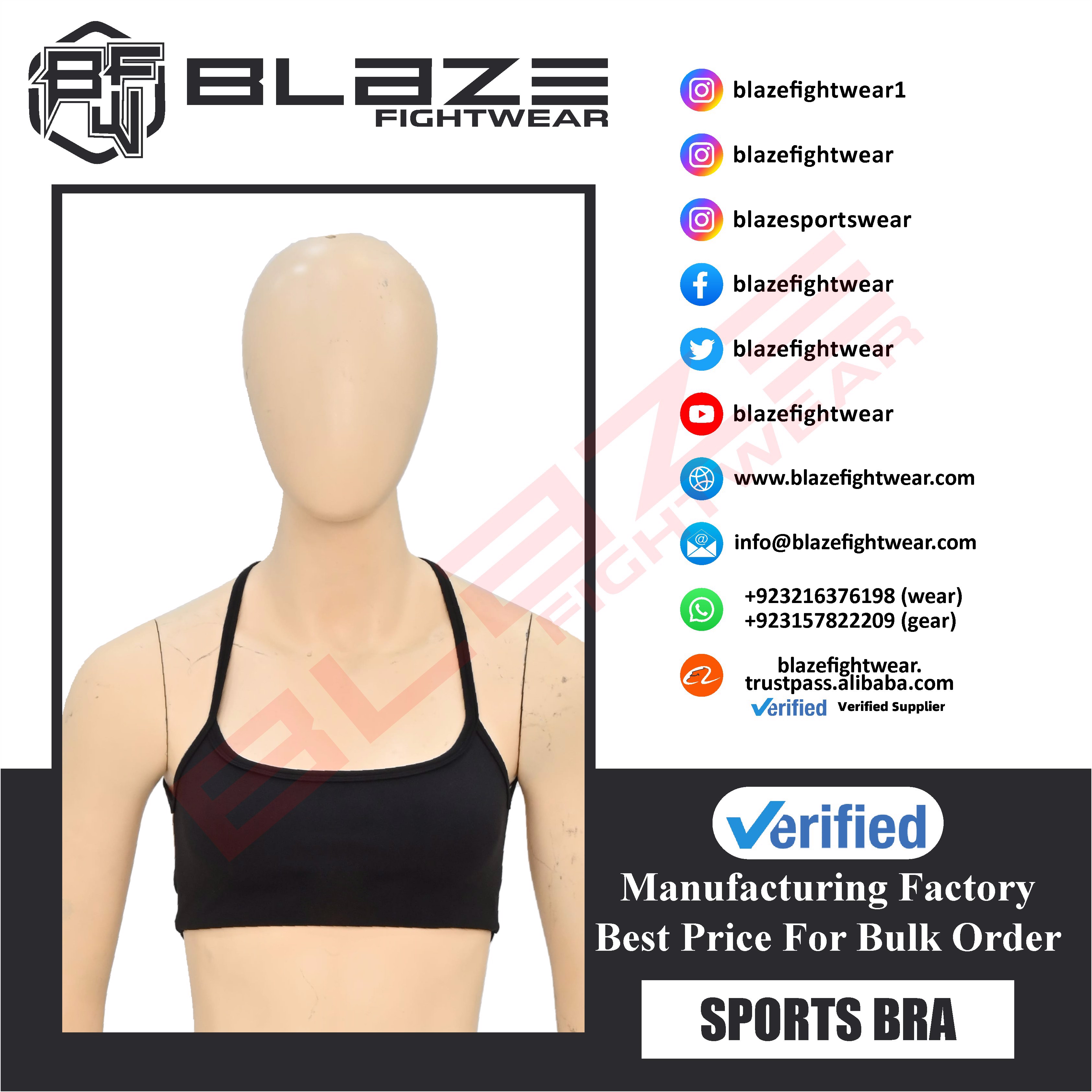 customized digital print sports bra workout fitness wear racerback sportsbra light weight breathable - view 7