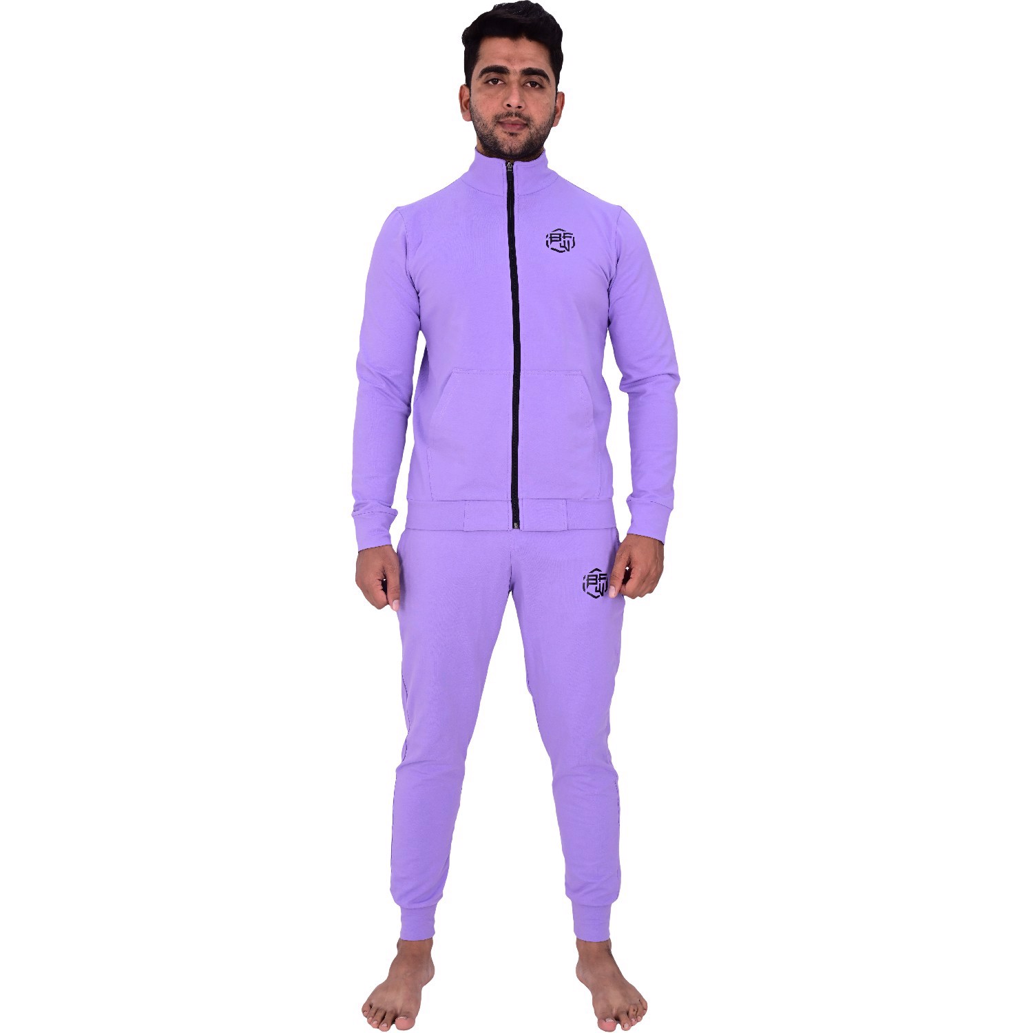 Custom Design Mens Black Long Sleeve Pullover Cotton Tracksuit Oversize Fashionable Blank Sweatshirt - view 5