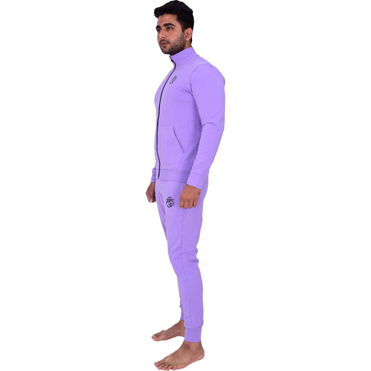Custom Design Mens Black Long Sleeve Pullover Cotton Tracksuit Oversize Fashionable Blank Sweatshirt - view 6