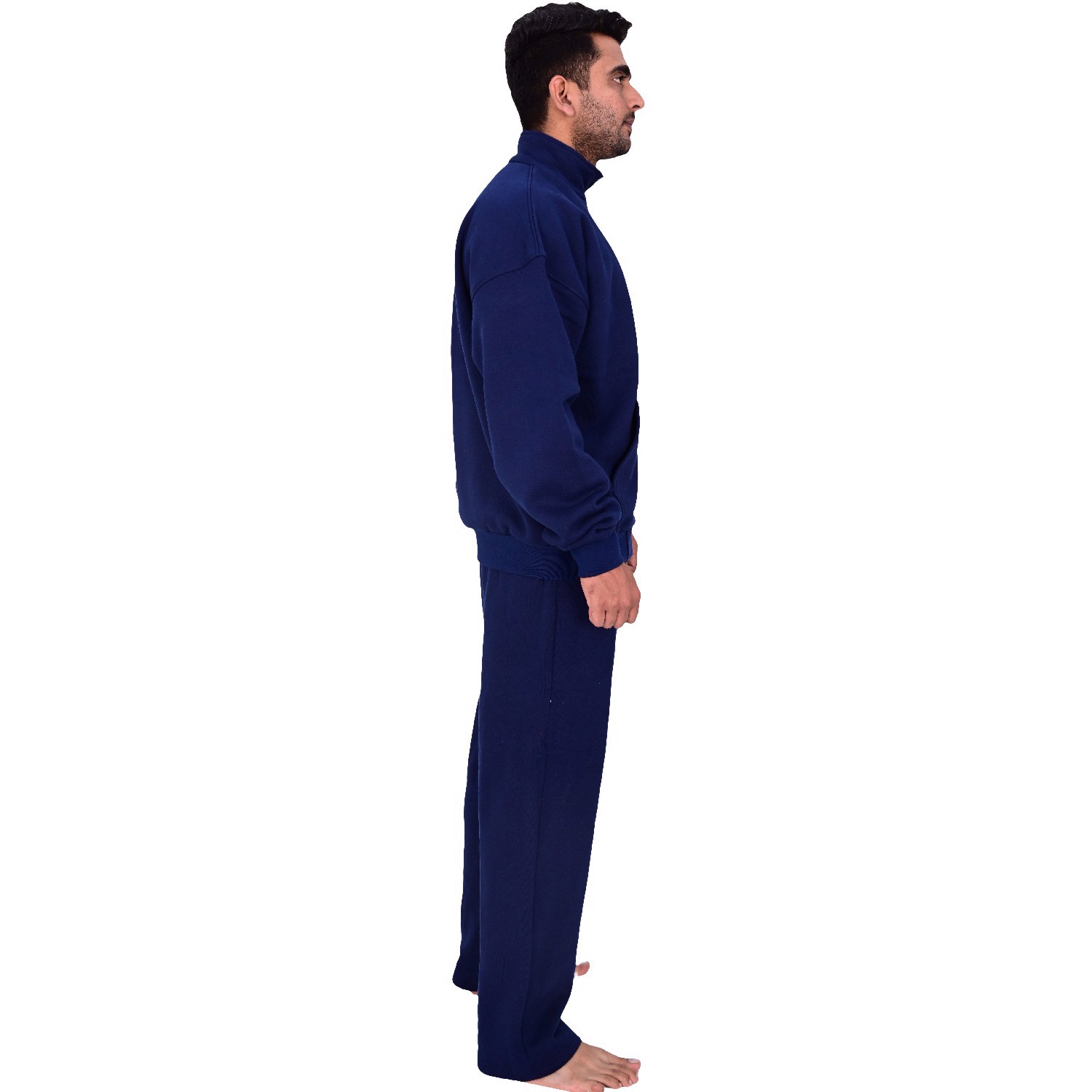 Custom Design Men's Long Sleeve Pullover Cotton Tracksuit Oversize Fashionable Blank Sweatshirt - view 2