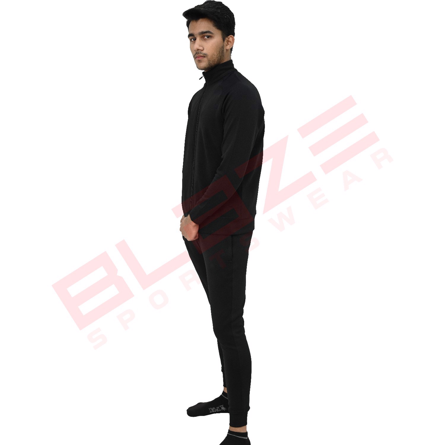 Custom Jogging Sweatsuit Tracksuit Pants Hoodie Athletic fitt for workout and training breathable