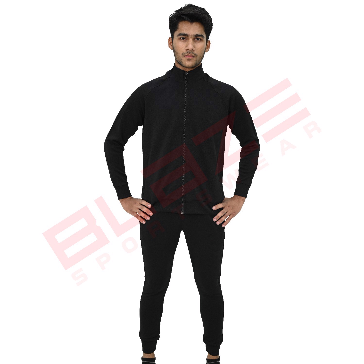 Custom Jogging Sweatsuit Tracksuit Pants Hoodie Athletic fitt for workout and training breathable - view 5