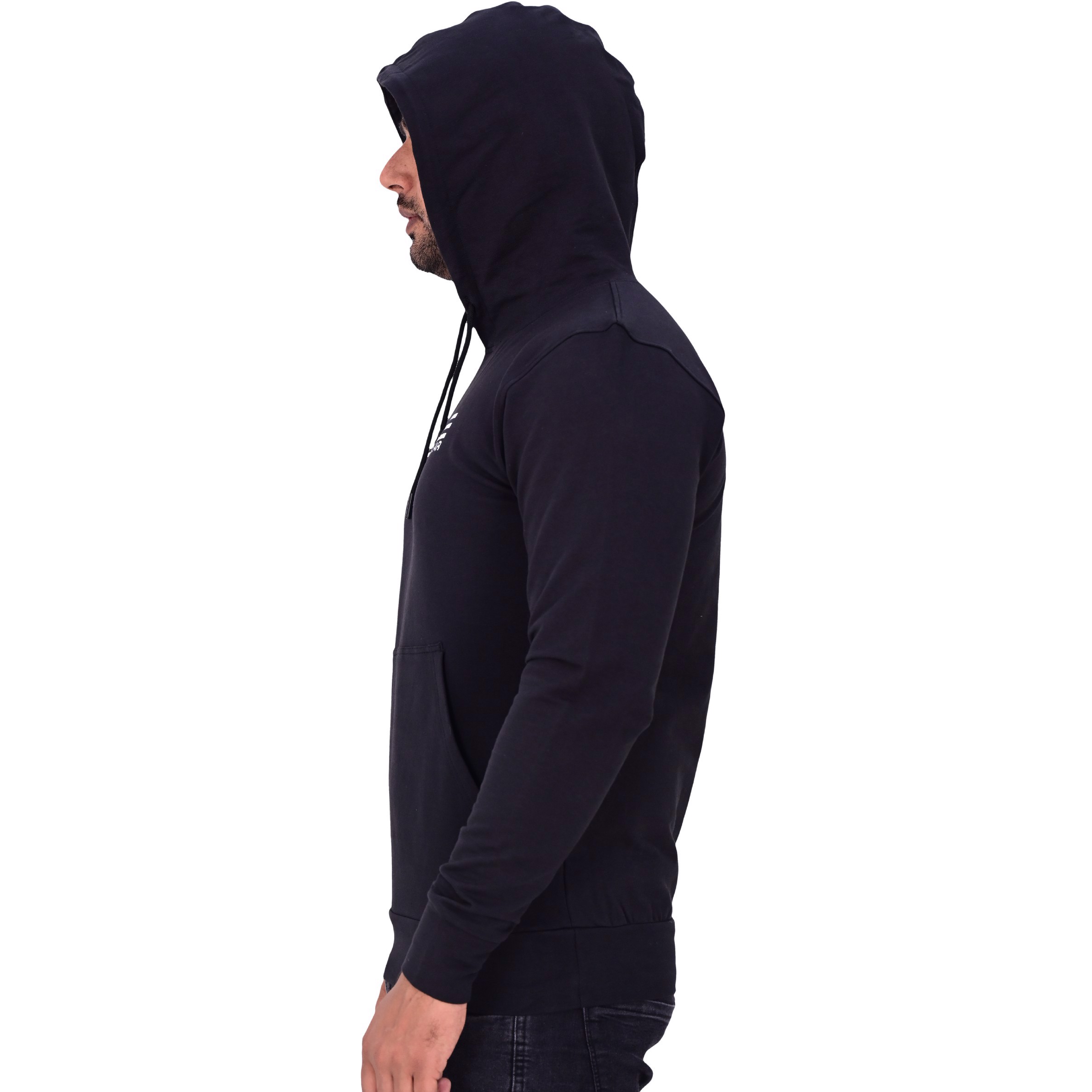 New Custom Design Logo Mens  Fashion Long Sleeve Blank Pullover Cotton Hoodie Quantity Print OEM  - view 6