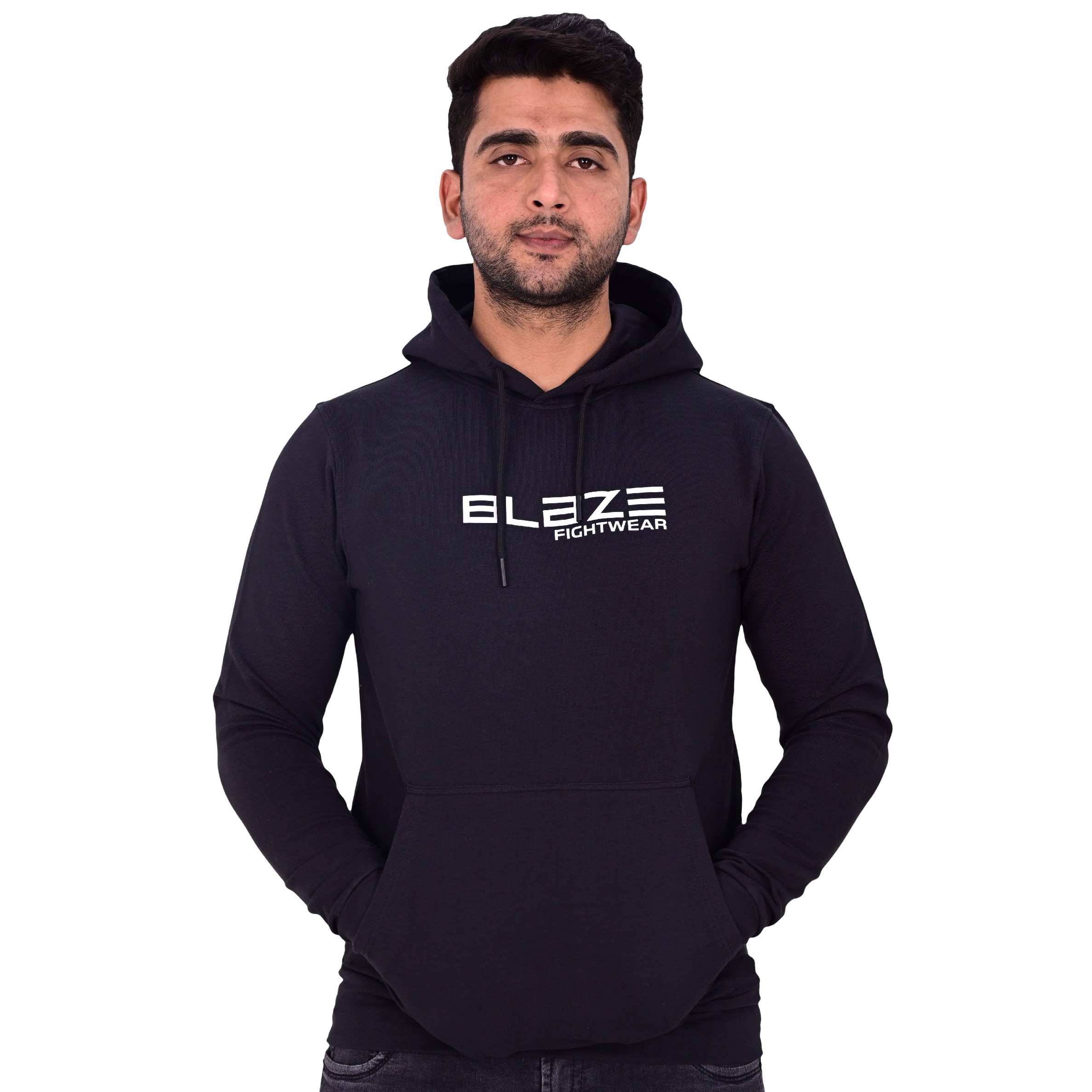 New Custom Design Logo Mens  Fashion Long Sleeve Blank Pullover Cotton Hoodie Quantity Print OEM  - view 8