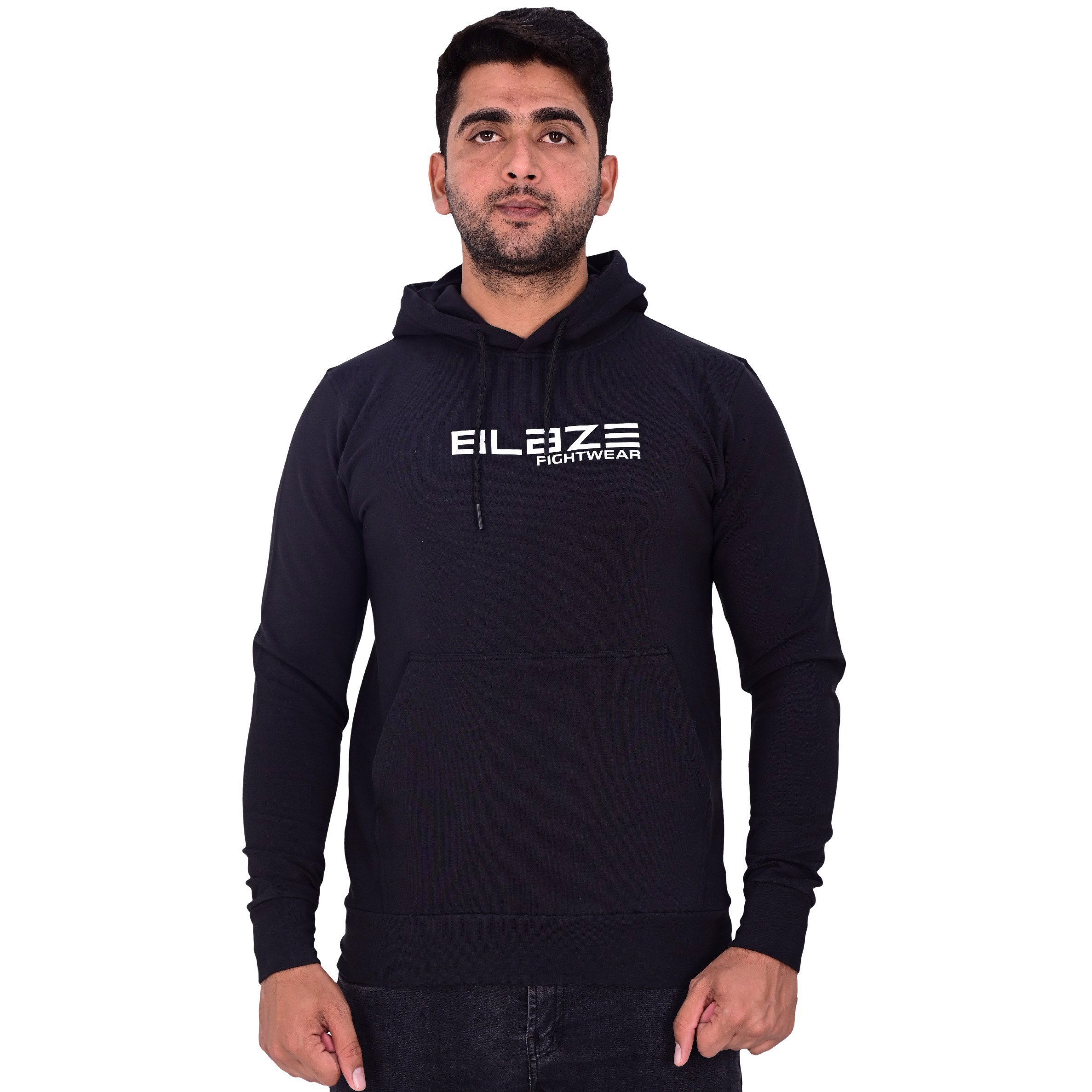 New Custom Design Logo Mens  Fashion Long Sleeve Blank Pullover Cotton Hoodie Quantity Print OEM  - view 9