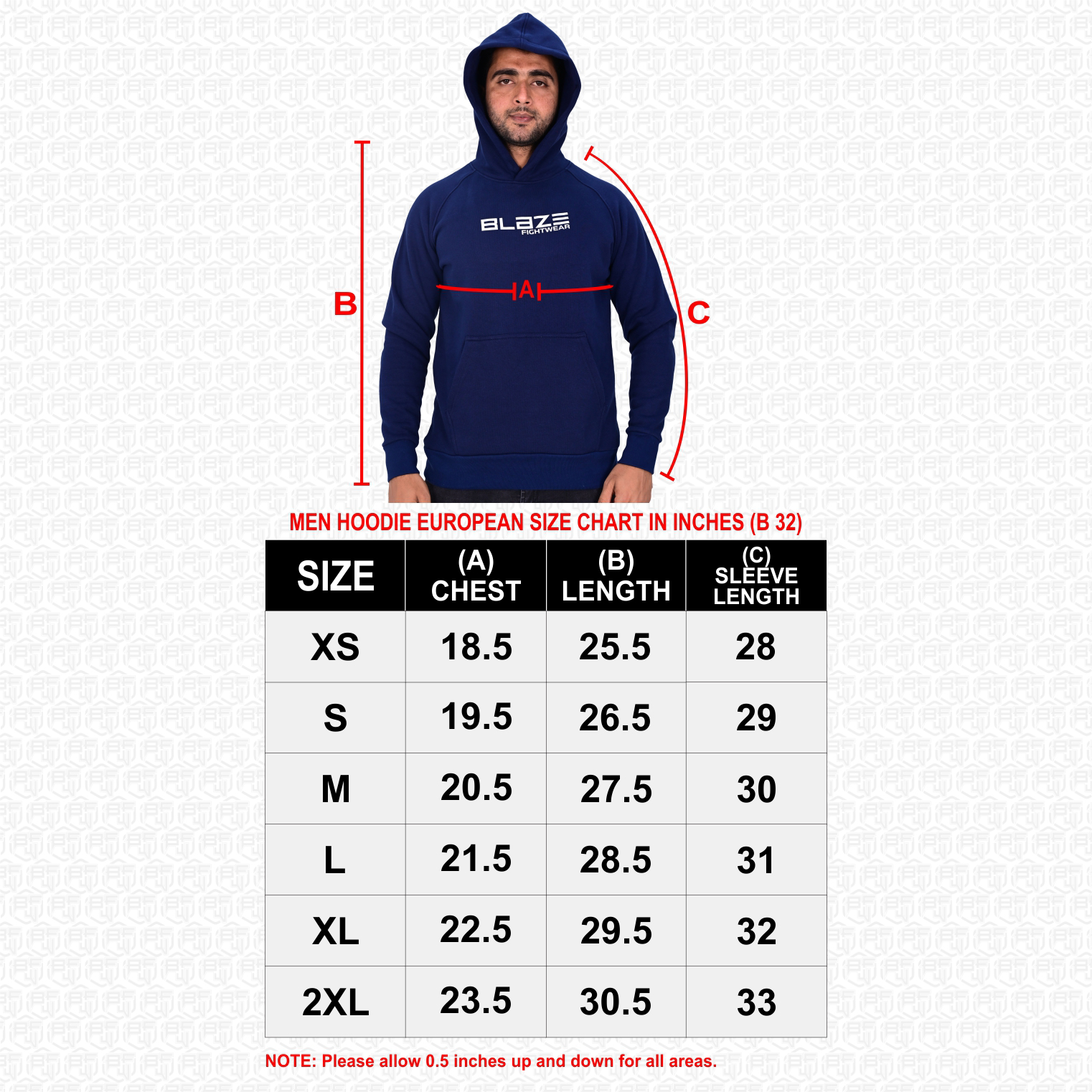 New Custom Design Logo Mens navy Fashion Long Sleeve Blank Pullover Cotton Hoodie Quantity Print OEM - view 8
