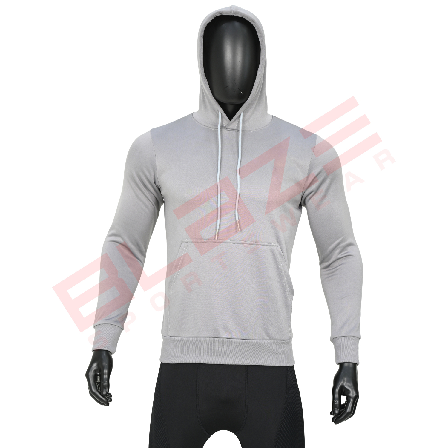 Personalized  Design Logo Mens  Fashion Long Sleeve Blank Pullover Cotton Hoodie Quantity Print OEM - view 2