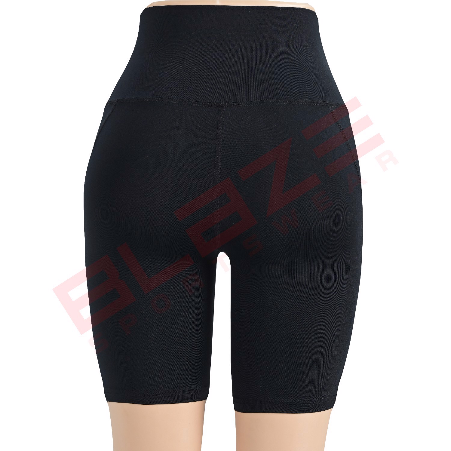 Customized Women's High Waist Biker Shorts Fitness Yoga Running Shorts Beach Booty Short Plus Size  - view 3
