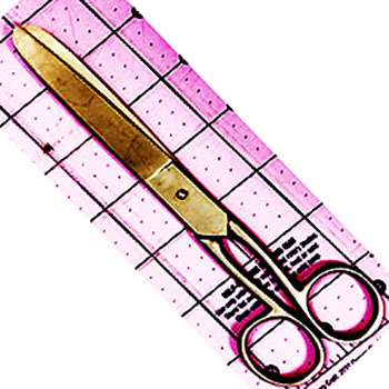 Functional Scissors Satin Mirror Polish Finish German Stainless Steel Tailor's Scissors 7" Inches - view 7