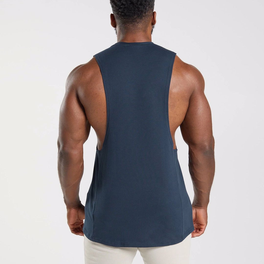 Custom Premium Cotton Tank top for Gym men and boys for Work out Custom workout Tank top - view 7