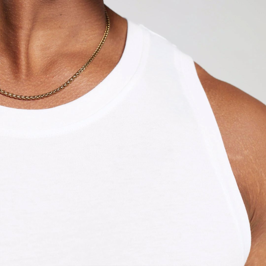 Custom Premium CREST TANK for Gym men and boys for Work out Custom workout Tank top - view 5