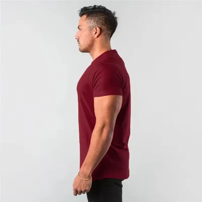 Men Running T-Shirt Top Tees Fitness Compression Shirt Gym t shirt for men - view 3