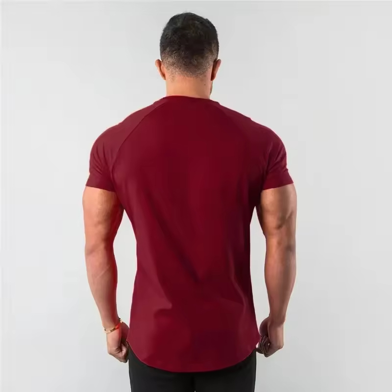Men Running T-Shirt Top Tees Fitness Compression Shirt Gym t shirt for men - view 5