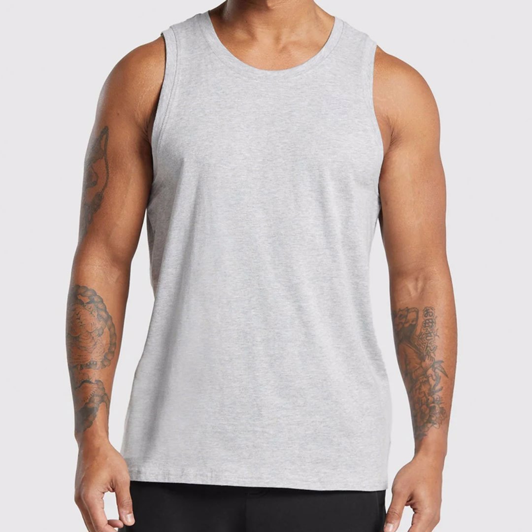Best and premium quality  100% 180 GSM Cotton Tank top for Gym boy and Men in best competitive rates